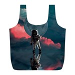 Astronaut-moon-space-nasa-planet Full Print Recycle Bag (L) Front