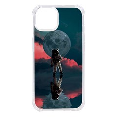 Astronaut-moon-space-nasa-planet Iphone 14 Tpu Uv Print Case