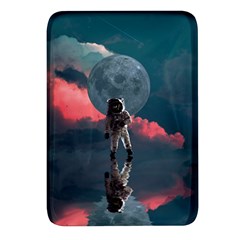 Astronaut-moon-space-nasa-planet Rectangular Glass Fridge Magnet (4 Pack) by Cowasu