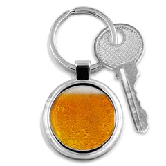 Beer Bubbles Pattern Key Chain (round) by Cowasu