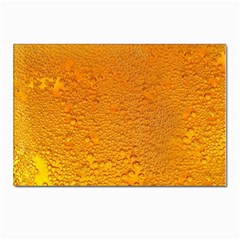 Beer Bubbles Pattern Postcard 4 x 6  (pkg Of 10) by Cowasu