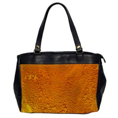 Beer Bubbles Pattern Oversize Office Handbag by Cowasu