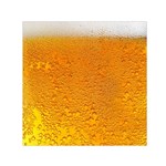 Beer Bubbles Pattern Square Satin Scarf (30  x 30 ) Front