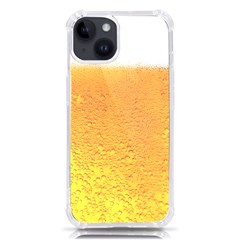 Beer Bubbles Pattern Iphone 14 Tpu Uv Print Case