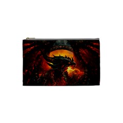 Dragon Fire Fantasy Art Cosmetic Bag (small)