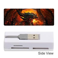 Dragon Fire Fantasy Art Memory Card Reader (stick)