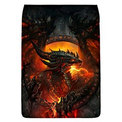 Dragon Fire Fantasy Art Removable Flap Cover (l)