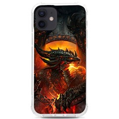 Dragon Fire Fantasy Art Iphone 12/12 Pro Tpu Uv Print Case by Cowasu