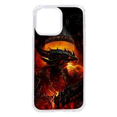 Dragon Fire Fantasy Art Iphone 14 Pro Max Tpu Uv Print Case