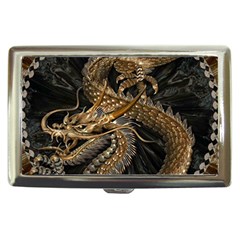 Fantasy Dragon Pentagram Cigarette Money Case by Cowasu