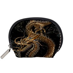 Fantasy Dragon Pentagram Accessory Pouch (small) by Cowasu