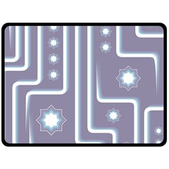 Pattern-non-seamless-background Fleece Blanket (large) by Cowasu