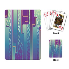 Non-seamless-pattern-background Playing Cards Single Design (rectangle) by Cowasu