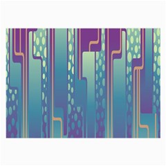 Non-seamless-pattern-background Large Glasses Cloth (2 Sides) by Cowasu