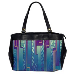 Non-seamless-pattern-background Oversize Office Handbag by Cowasu