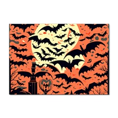 Bat Pattern Sticker A4 (10 Pack) by Valentinaart