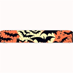 Bat Pattern Small Bar Mat by Valentinaart