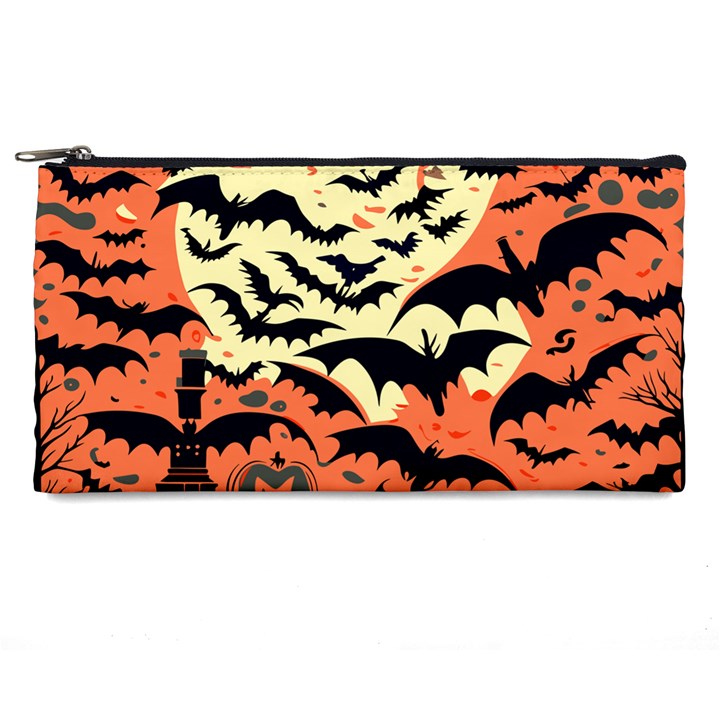 Bat pattern Pencil Case