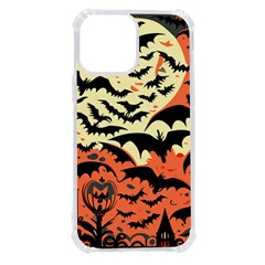 Bat Pattern Iphone 13 Pro Max Tpu Uv Print Case by Valentinaart