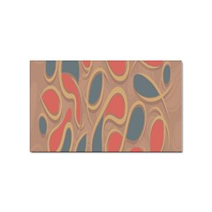 Background-abstract-non-seamless Sticker (rectangular) by Cowasu