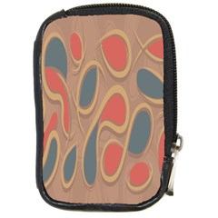 Background-abstract-non-seamless Compact Camera Leather Case by Cowasu