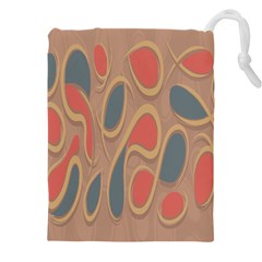 Background-abstract-non-seamless Drawstring Pouch (5xl) by Cowasu