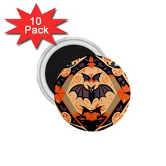 Bat pattern 1.75  Magnets (10 pack) 