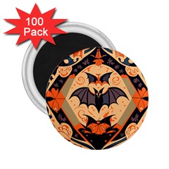 Bat pattern 2.25  Magnets (100 pack) 