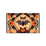 Bat pattern Sticker Rectangular (100 pack) Front