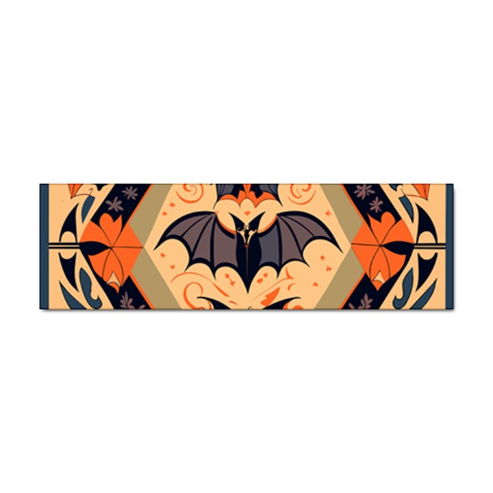 Bat pattern Sticker Bumper (100 pack)