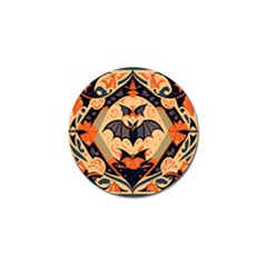 Bat pattern Golf Ball Marker (10 pack)