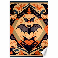 Bat pattern Canvas 20  x 30 