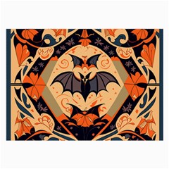 Bat pattern Large Glasses Cloth (2 Sides)