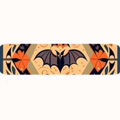 Bat pattern Large Bar Mat