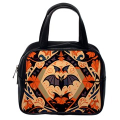 Bat pattern Classic Handbag (One Side)