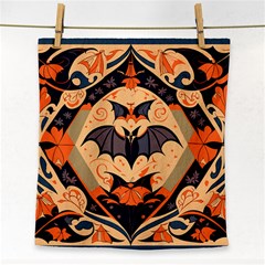 Bat pattern Face Towel