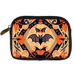 Bat pattern Digital Camera Leather Case