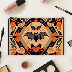 Bat pattern Cosmetic Bag (Large)