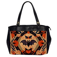 Bat pattern Oversize Office Handbag