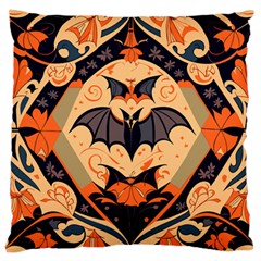 Bat pattern Large Cushion Case (Two Sides)