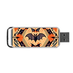 Bat pattern Portable USB Flash (One Side)