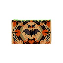 Bat Pattern Cosmetic Bag (xs)