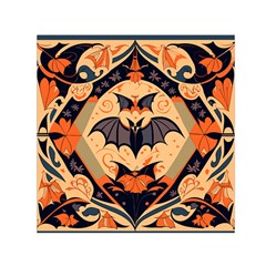 Bat pattern Square Satin Scarf (30  x 30 )