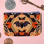 Bat pattern Large Coin Purse Back