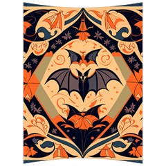 Bat pattern Back Support Cushion