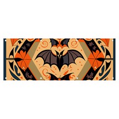 Bat pattern Banner and Sign 8  x 3 