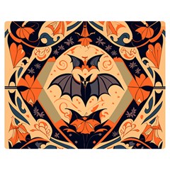 Bat pattern Premium Plush Fleece Blanket (Medium)