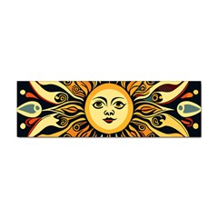 Boho Sun Sticker (bumper) by Valentinaart