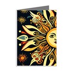 Boho sun Mini Greeting Cards (Pkg of 8) Right