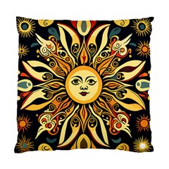 Boho Sun Standard Cushion Case (one Side) by Valentinaart